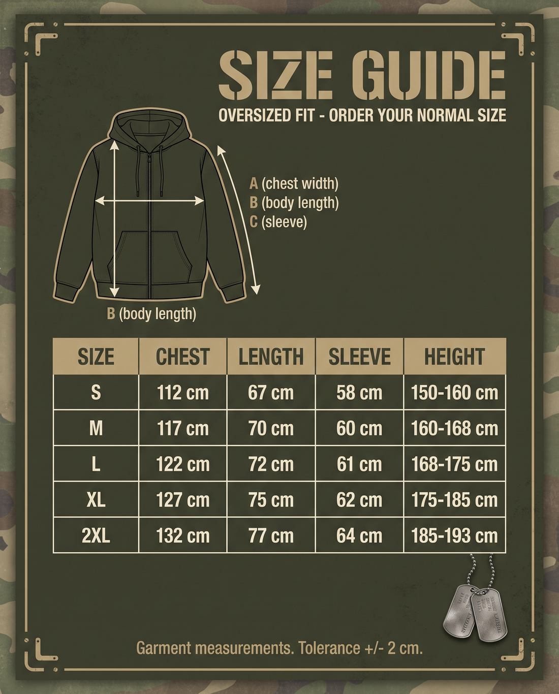 Size guide