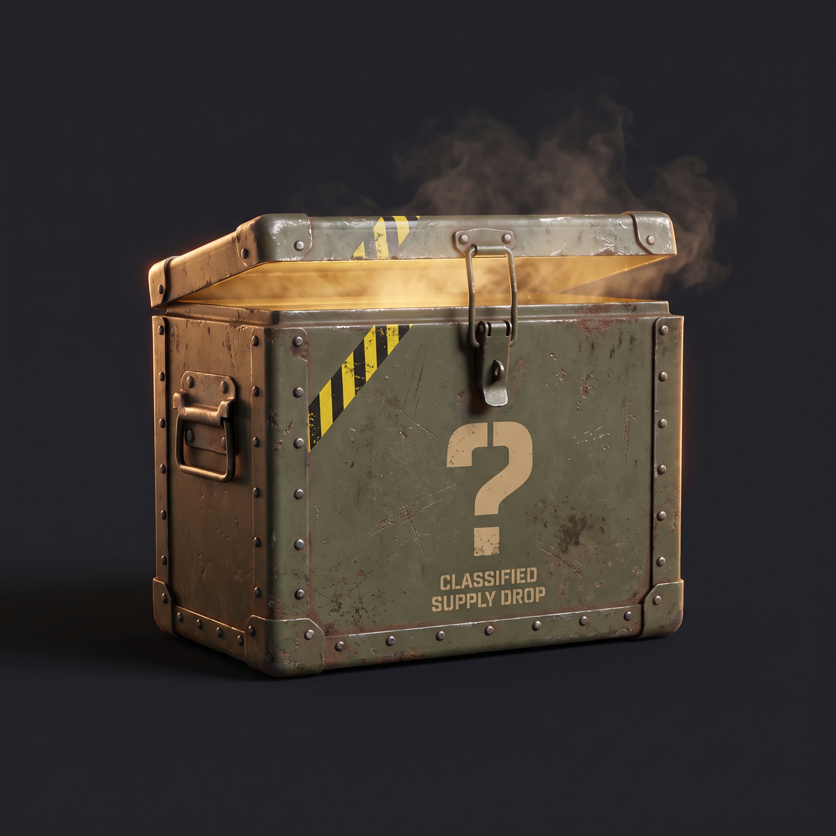 Olive ammo crate mystery box